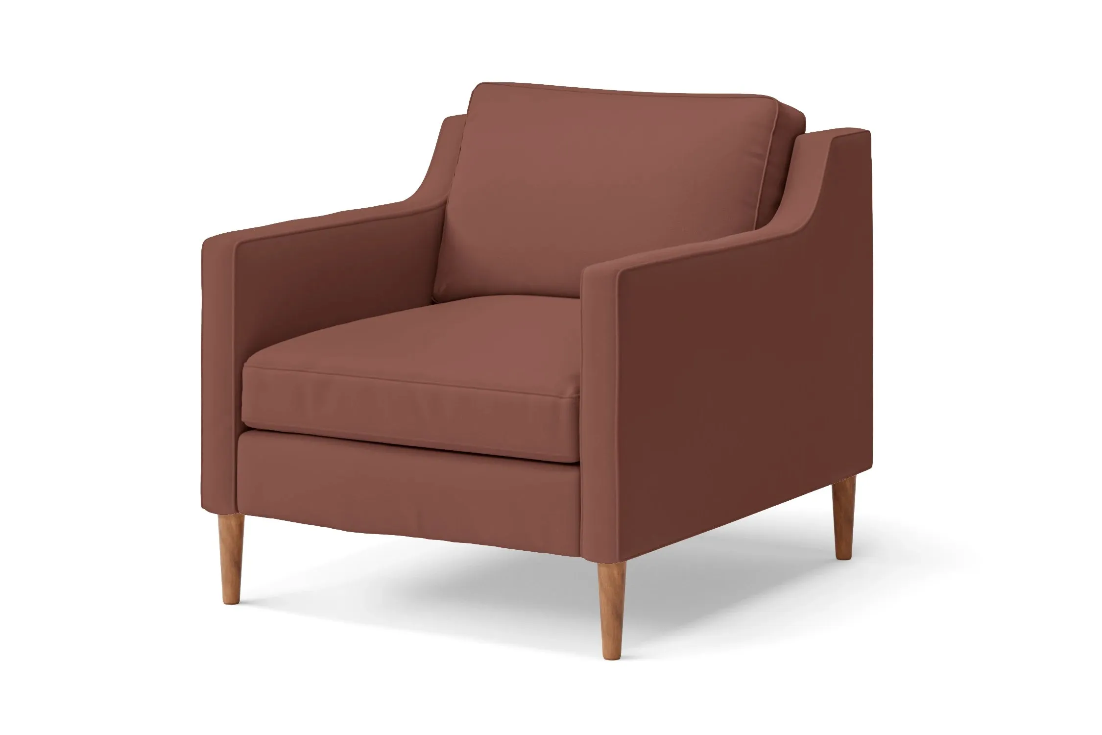 Greco Armchair Mauve Leather