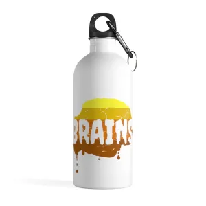 Halloween Zombie Brains - Stainless Steel Water Bottle