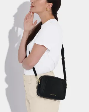 Hana Black Crossbody Bag