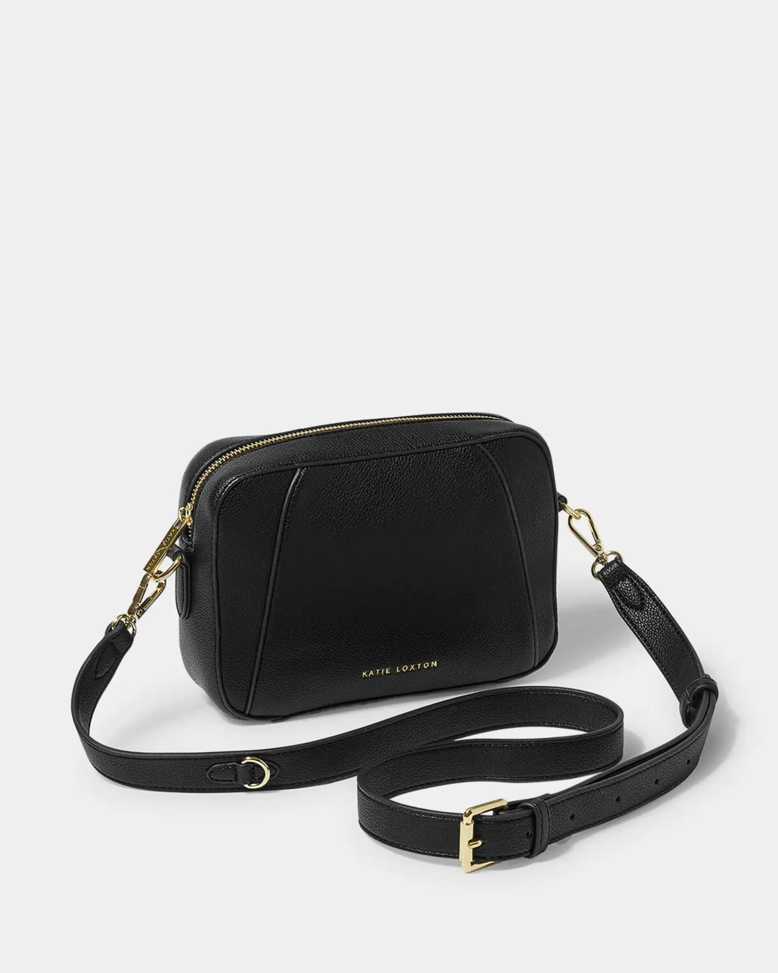 Hana Black Crossbody Bag