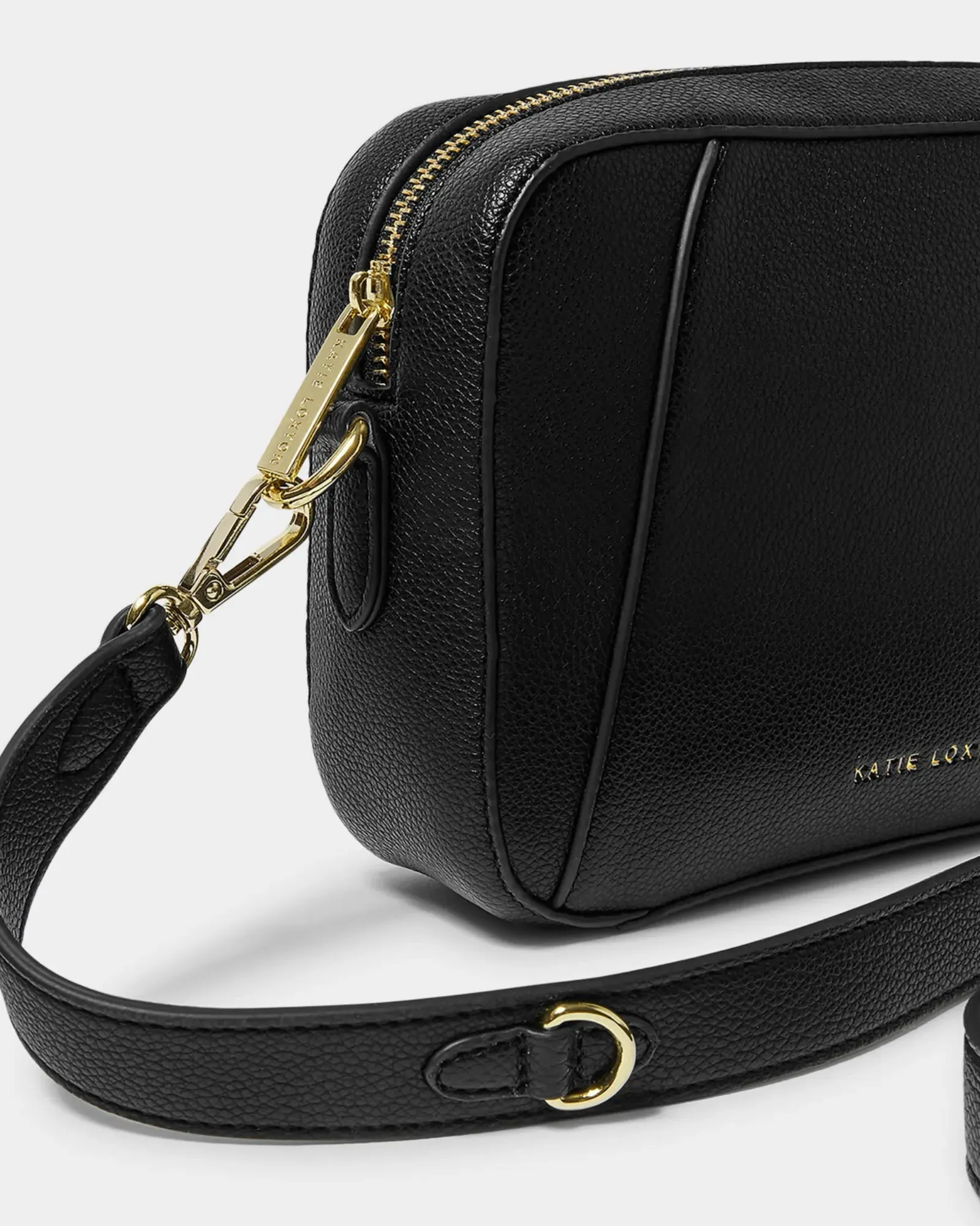 Hana Black Crossbody Bag