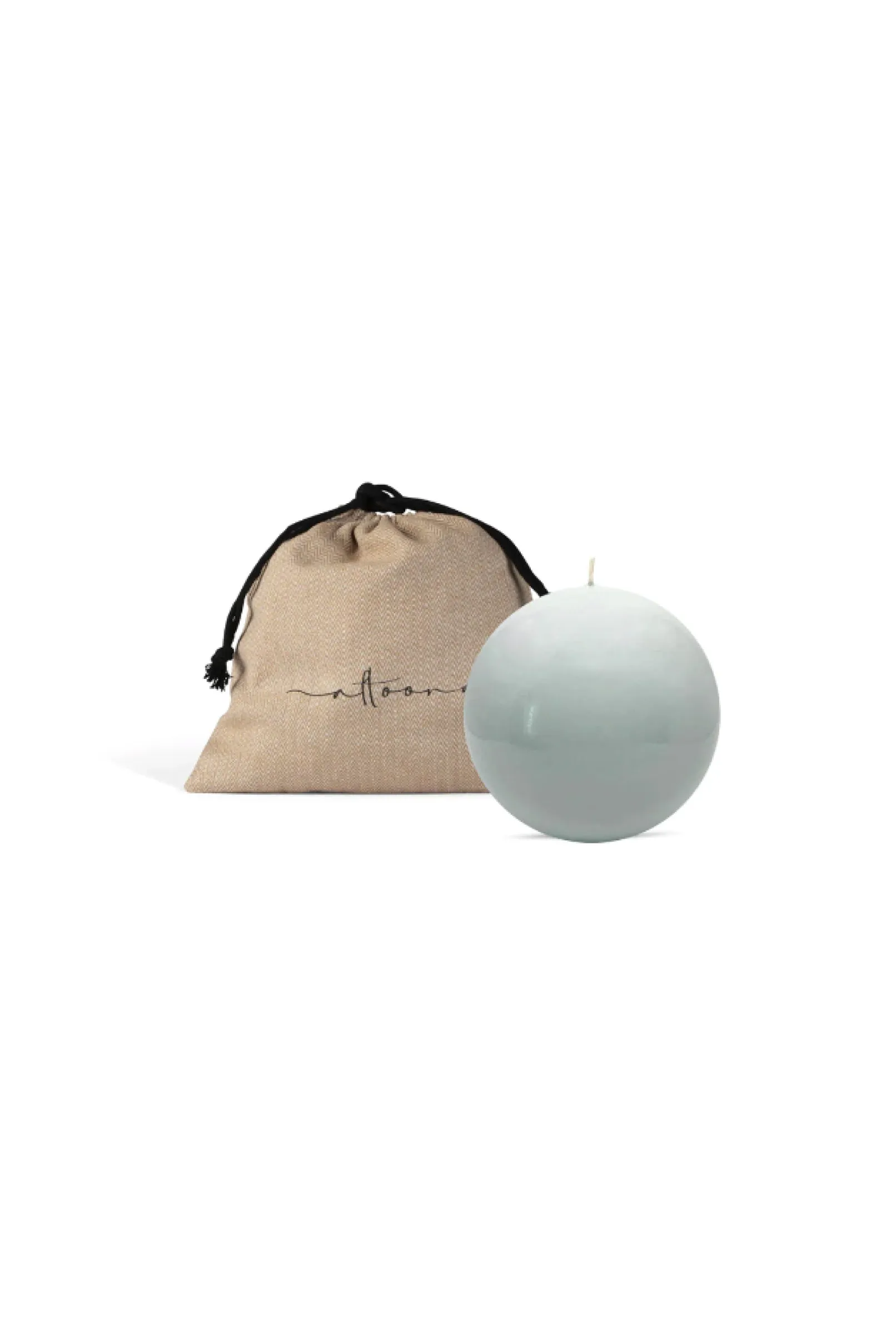 Hand Painted Sphere Candle
