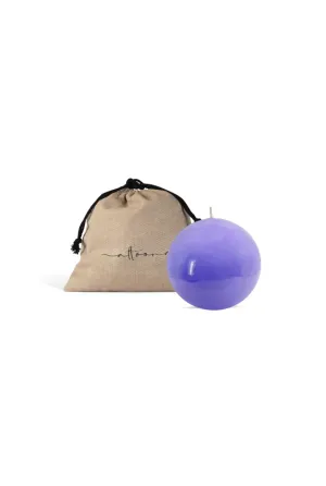 Hand Painted Sphere Candle