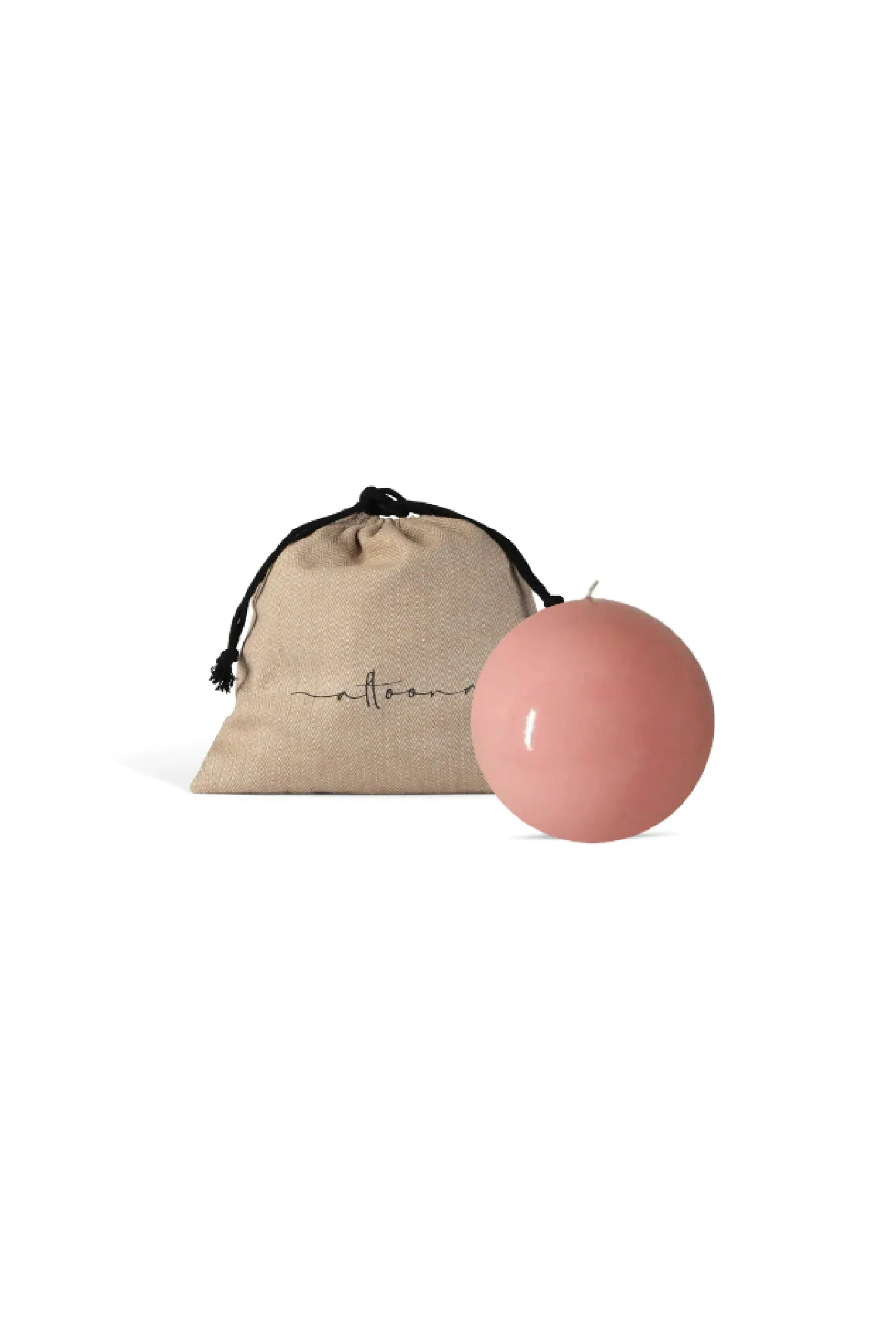 Hand Painted Sphere Candle