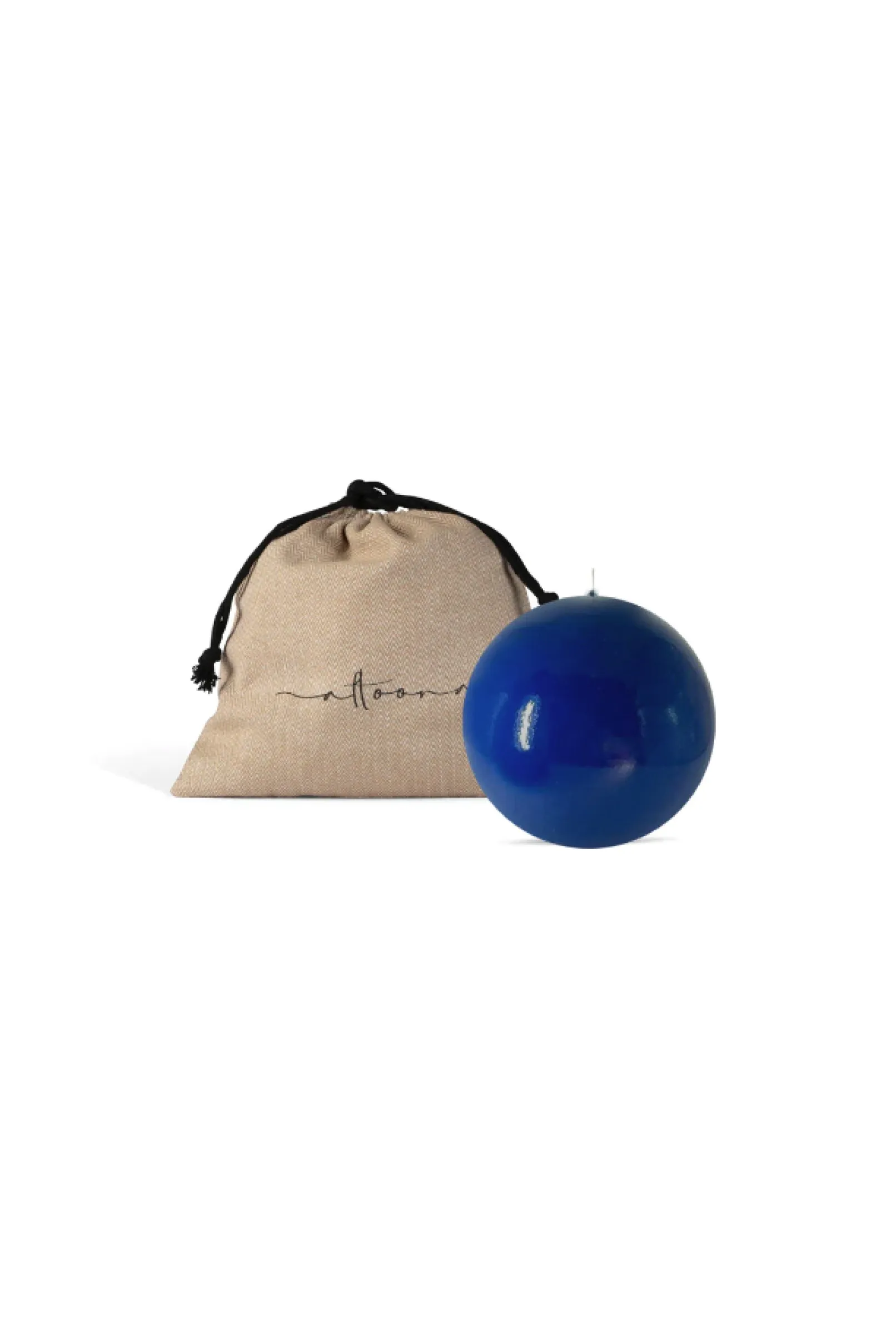 Hand Painted Sphere Candle