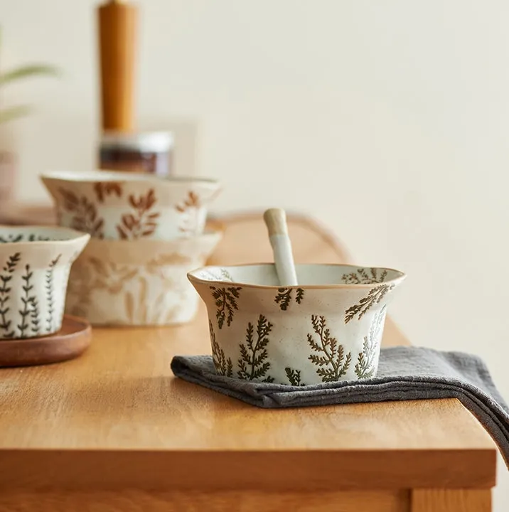 Handmade Ceramic Dessert Bowl