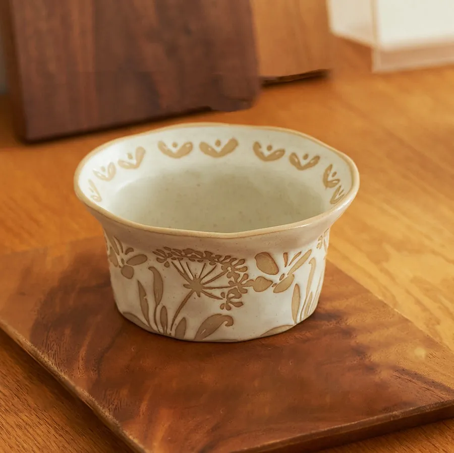 Handmade Ceramic Dessert Bowl