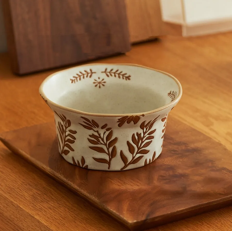 Handmade Ceramic Dessert Bowl