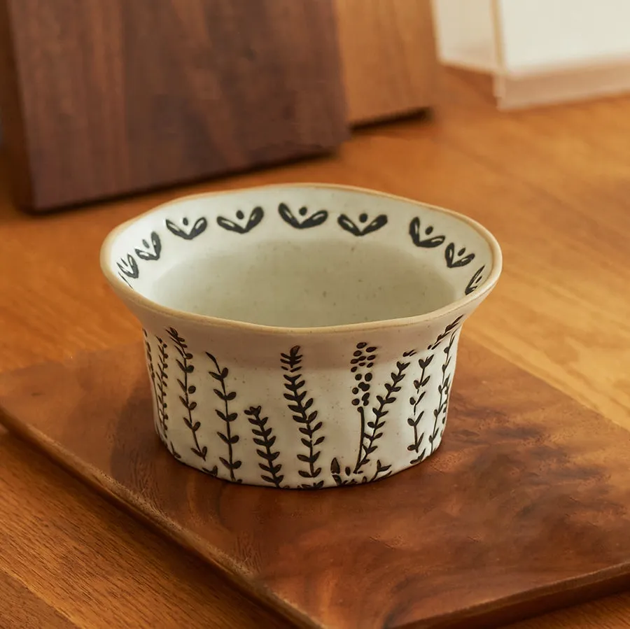 Handmade Ceramic Dessert Bowl