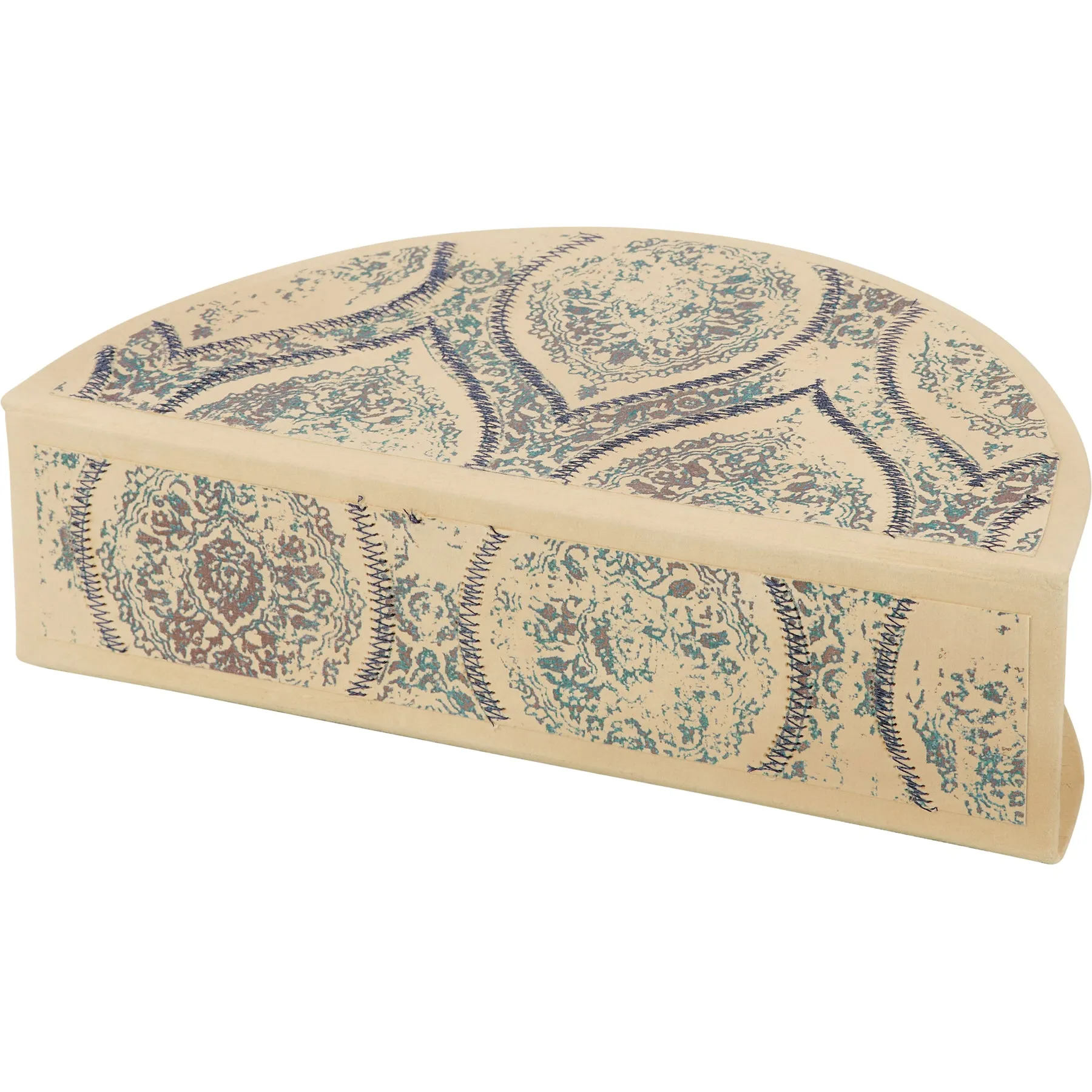 Indigo Blue Small Sectioned Jewelry Memory Box