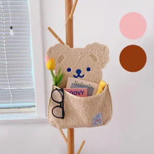 Japanese cute bear wall hanging storage bag NP-020008
