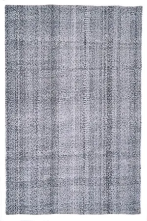Jersey 160cm x 230cm Wool Rug - Black