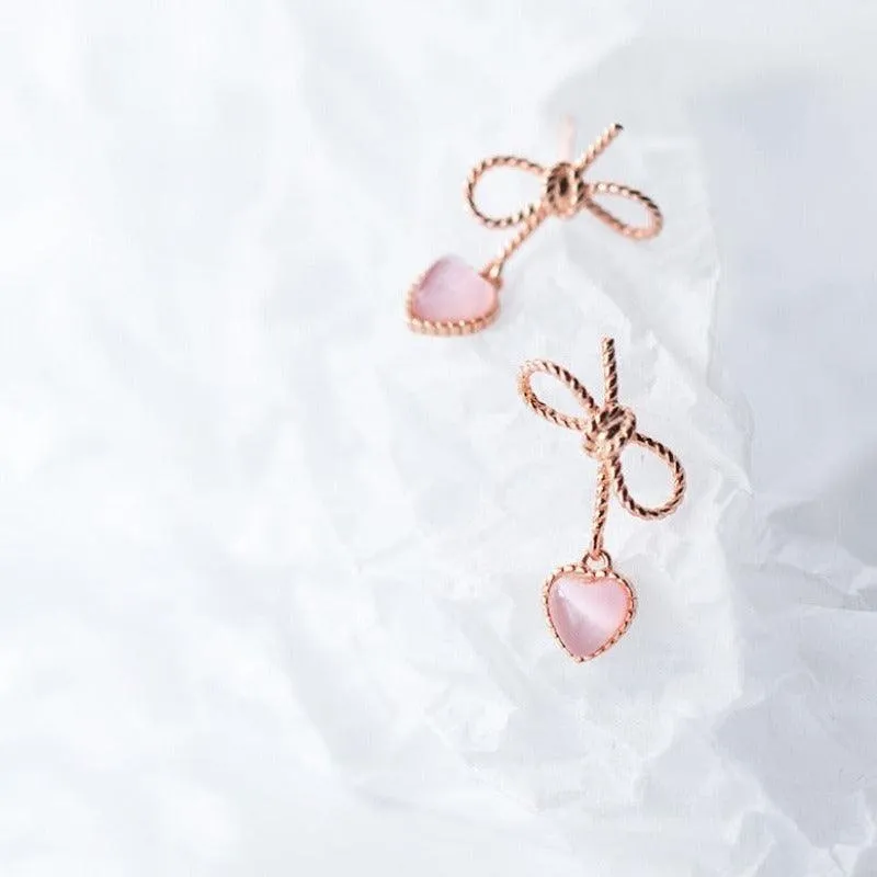 Knot To Your Heart Drop Studs