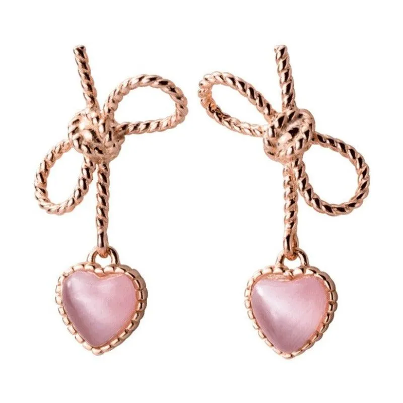 Knot To Your Heart Drop Studs