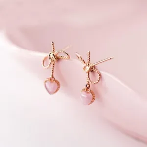 Knot To Your Heart Drop Studs