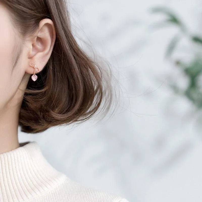 Knot To Your Heart Drop Studs