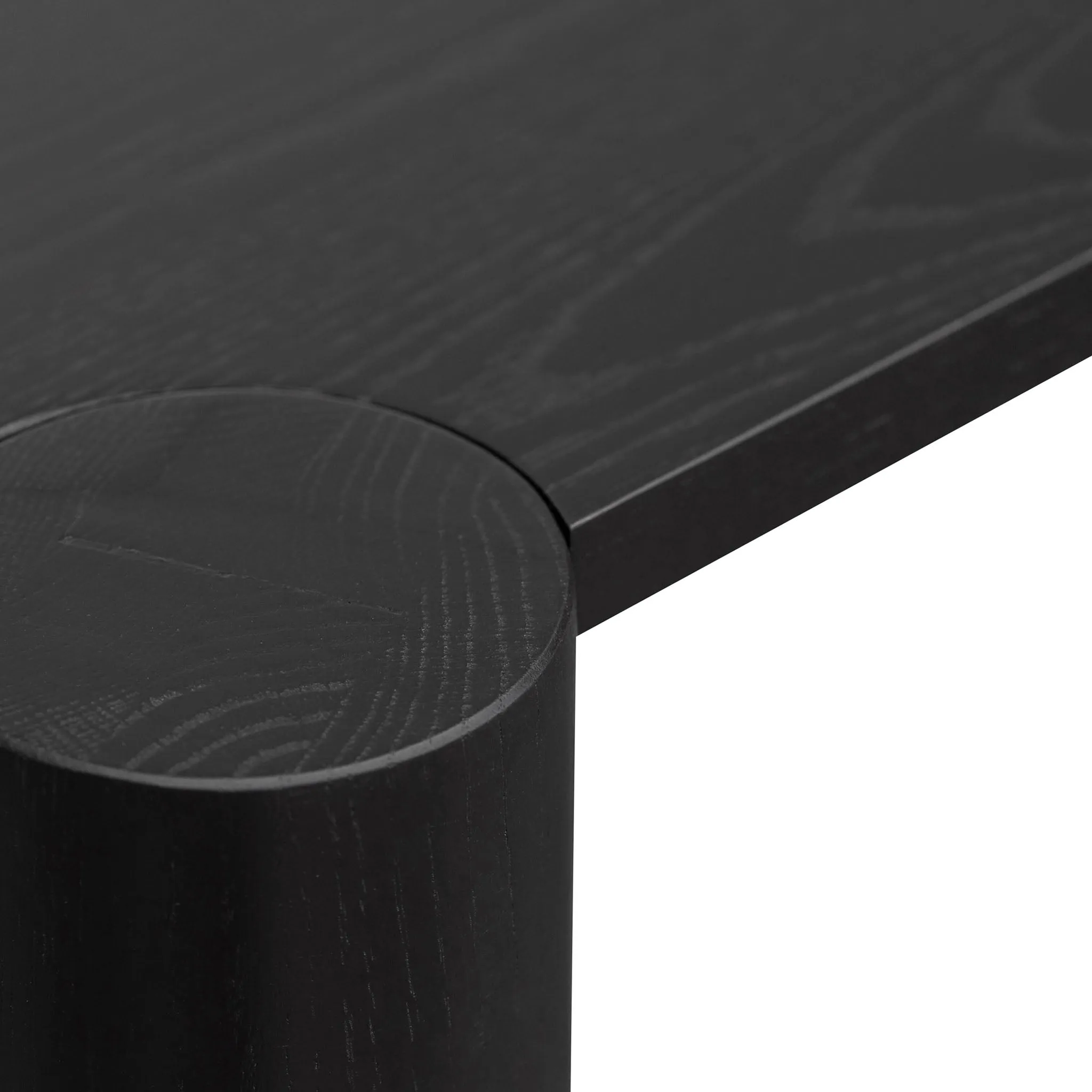 Kole 1.5m Console Table - Full Black