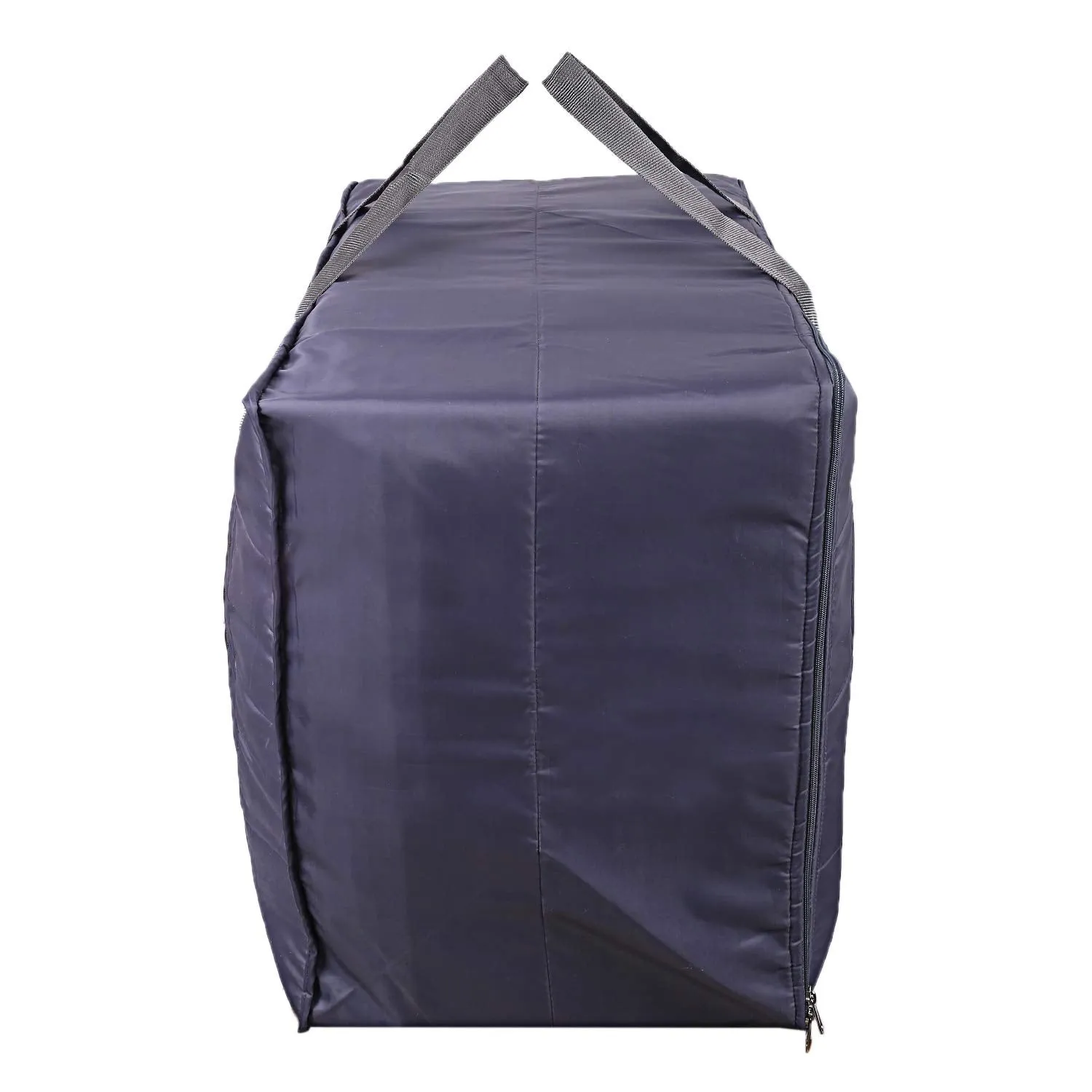 Kuber Industries Rectangular Parachute Jumbo Underbed Moisture Proof Storage Bag with Zipper Closure and Handle (Grey, Standard) - CTKTC06896