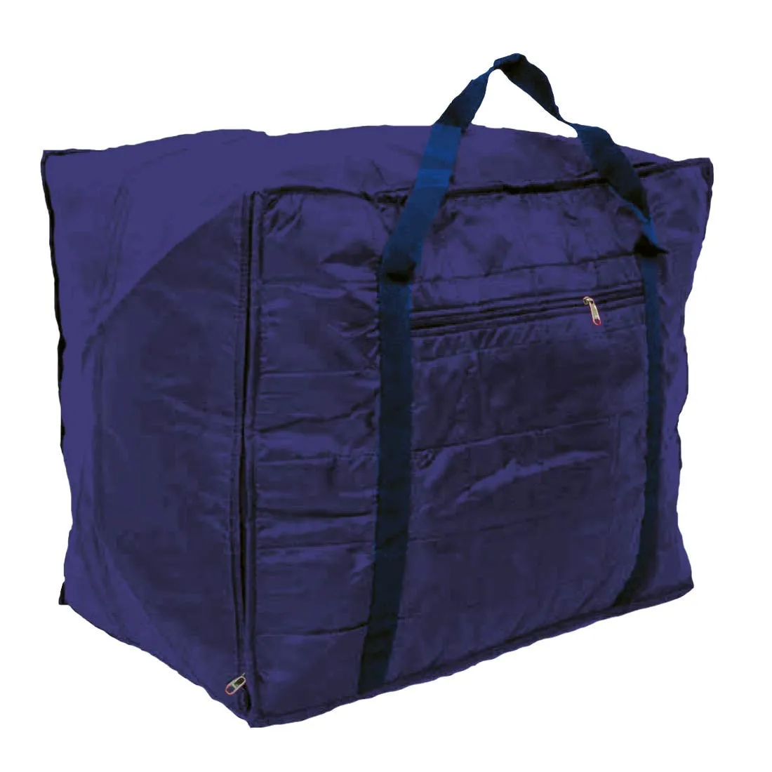 Kuber Industries Rexine Underbed Storage Clothes Bag (Blue) -CTKTC8721