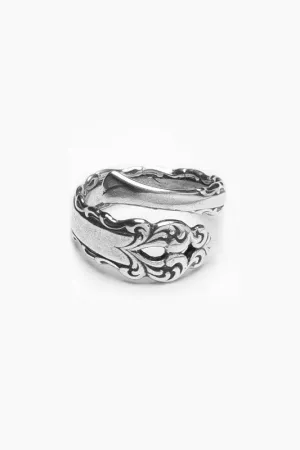 Lara Sterling Silver Spoon Ring