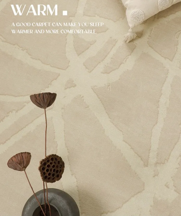 Large Modern Rugs for Living Room, Cream Modern Rugs for Bedroom, Modern Rugs for Dining Room, Abstract Geometric Modern Rugs
