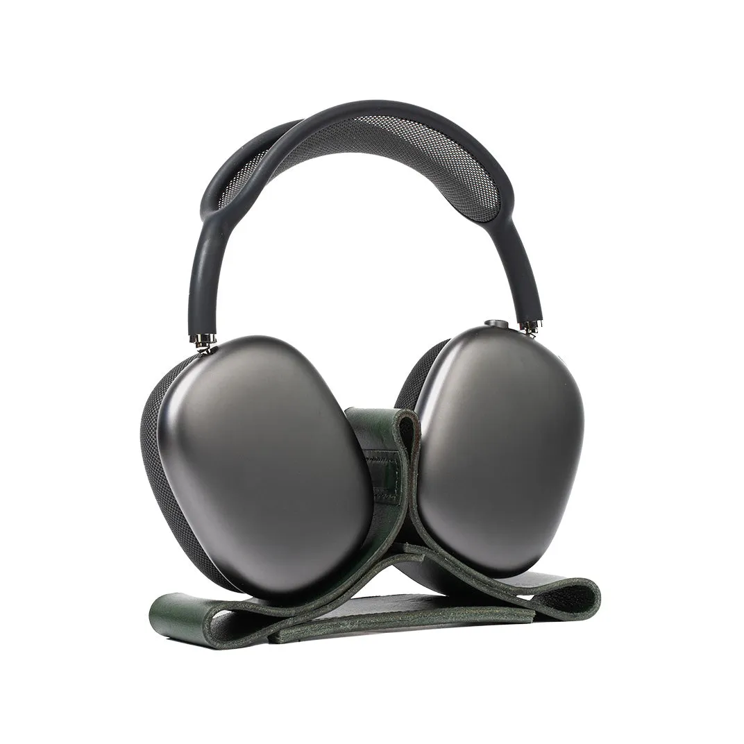 Leather Stand for AirPods Max (Forest Green)