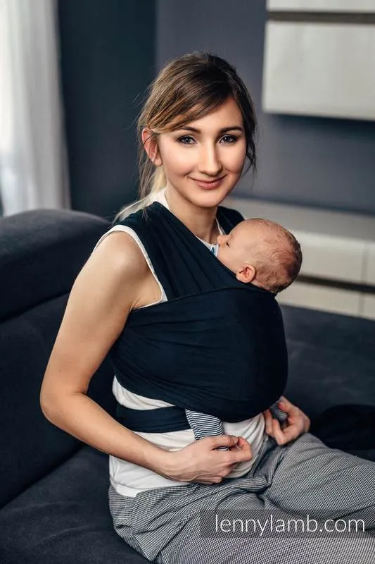 Lenny Lamb Stretchy Wrap - BLACK