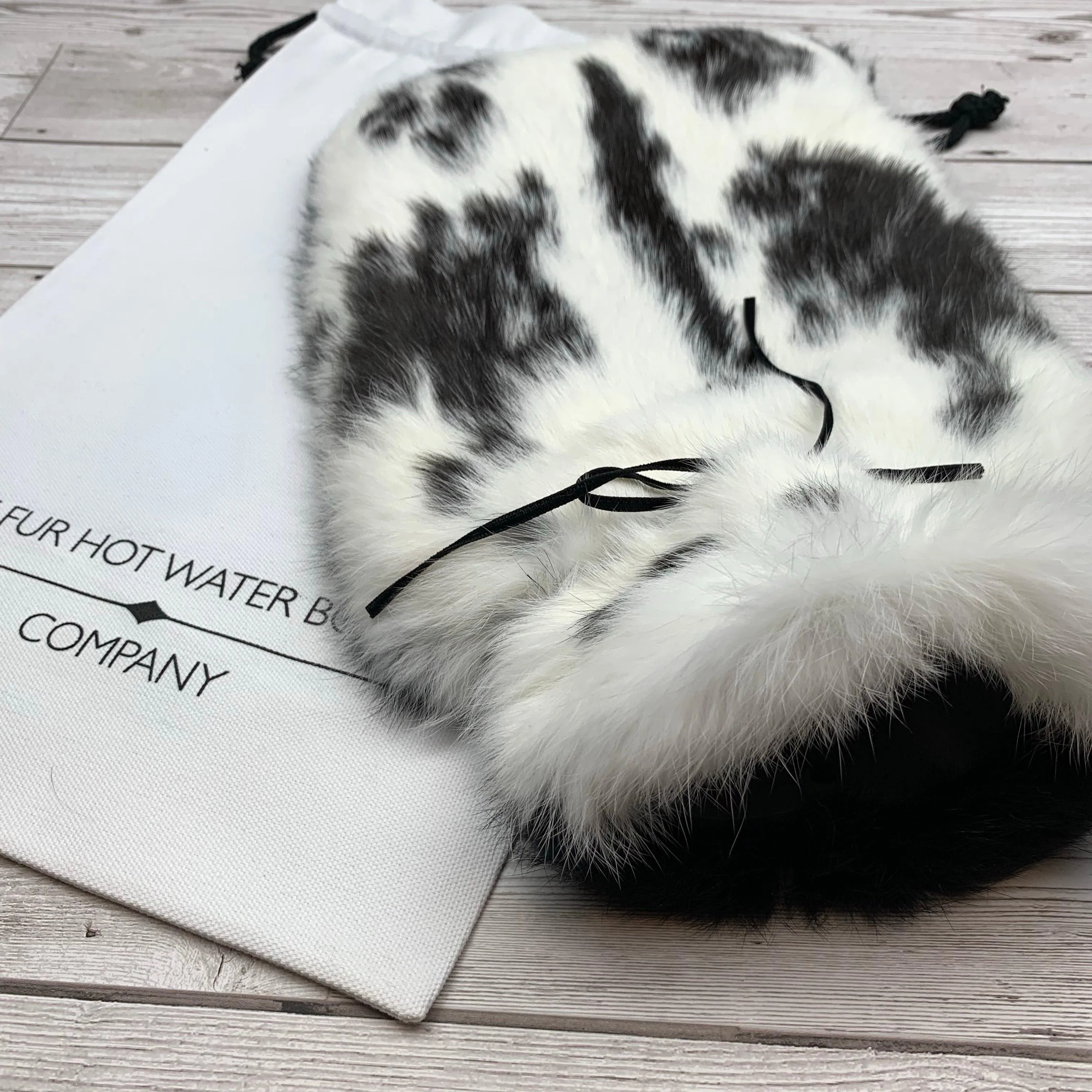 Luxury Rabbit Fur Hot Water Bottle | Incredible heat retention |  #171
