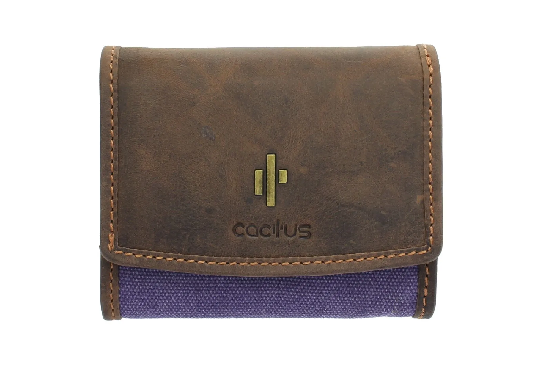 Mala Leather CACTUS Collection Canvas Purse With RFID Protection 3425_81