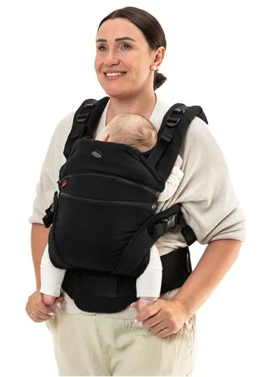 manduca® XT Monochrome Obsidian & FREE Baby Einstein DVD (valued at rrp $22.95)