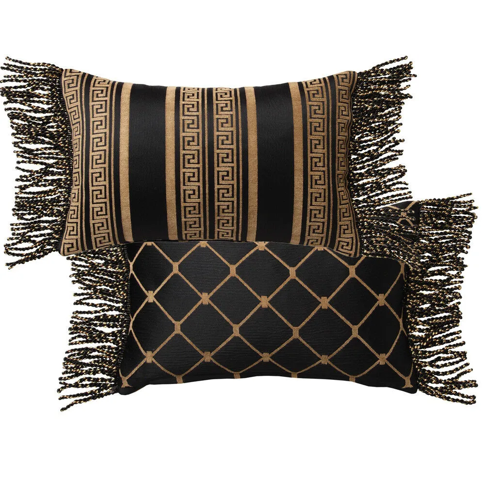 Massimo Gold Decorator Cushion 30 x 50cm by DAVINCI