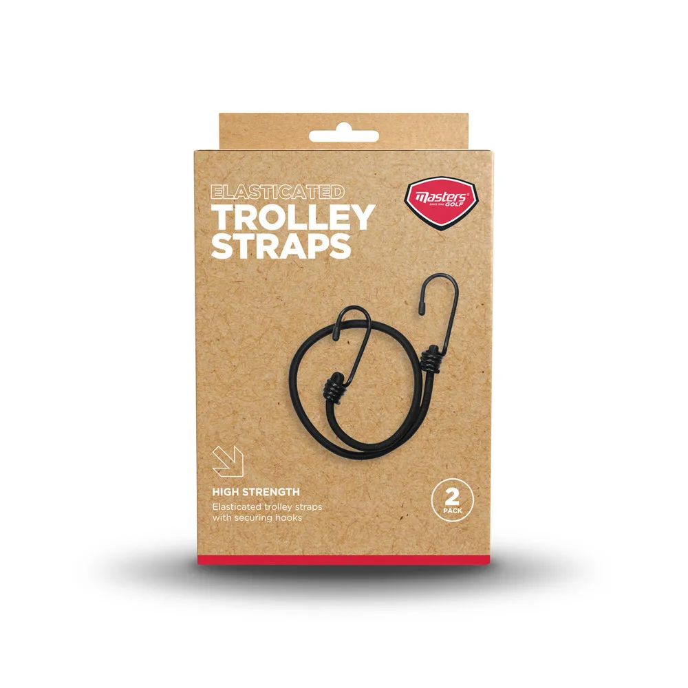 Masters Golf Trolley Elastics Straps 2 Pack
