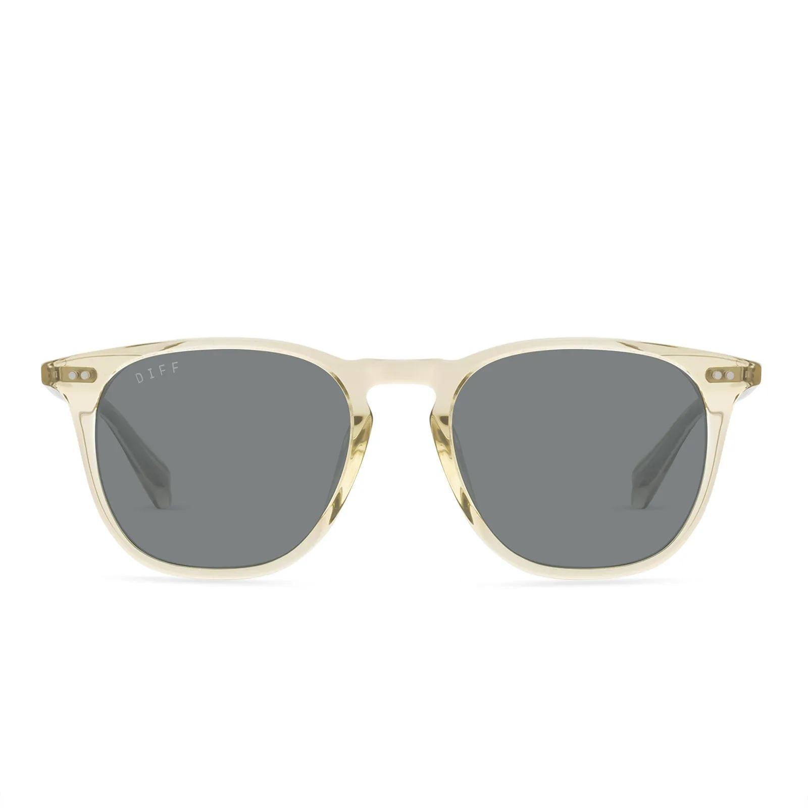 MAXWELL XL - PLATINUM CRYSTAL   G15 POLARIZED SUNGLASSES