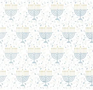 Menorah Confetti - Charger