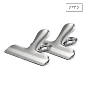 Metal Bag Clips - Set of 2