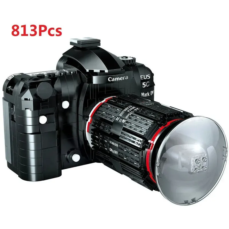 MOC Idea Digital Photo Camera MINI Bricks Toy 00849