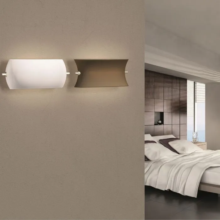 Modular Murano  glass wall light in 3 colours