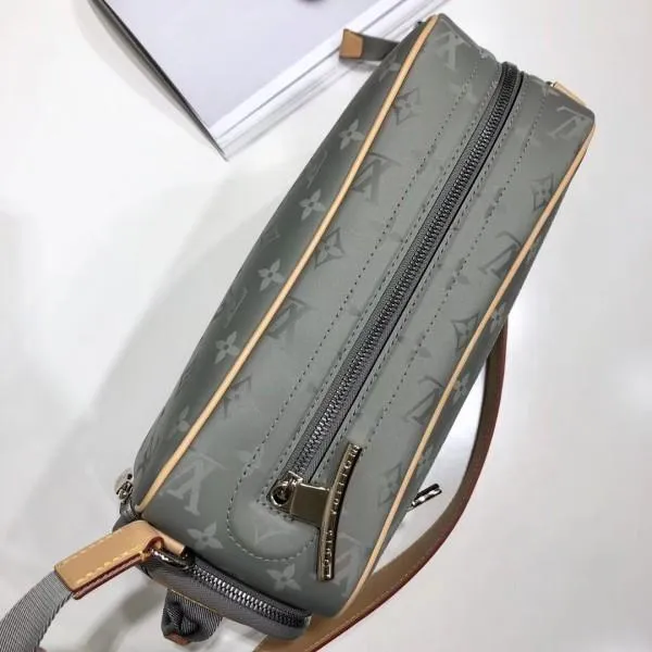 Monogram Titanium Canvas Camera Bag M43884 2018