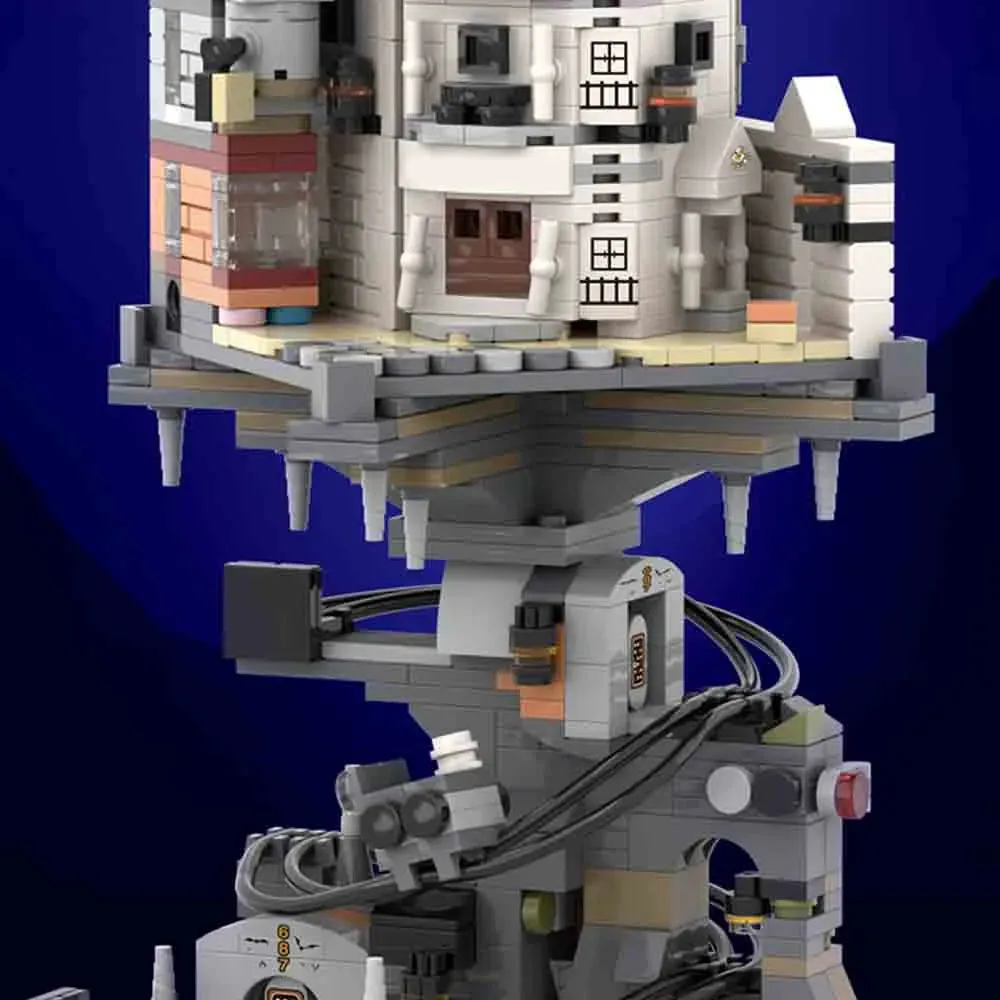 Movie Expert Harry Potter Gringotts Ghost Castle Bricks Toy