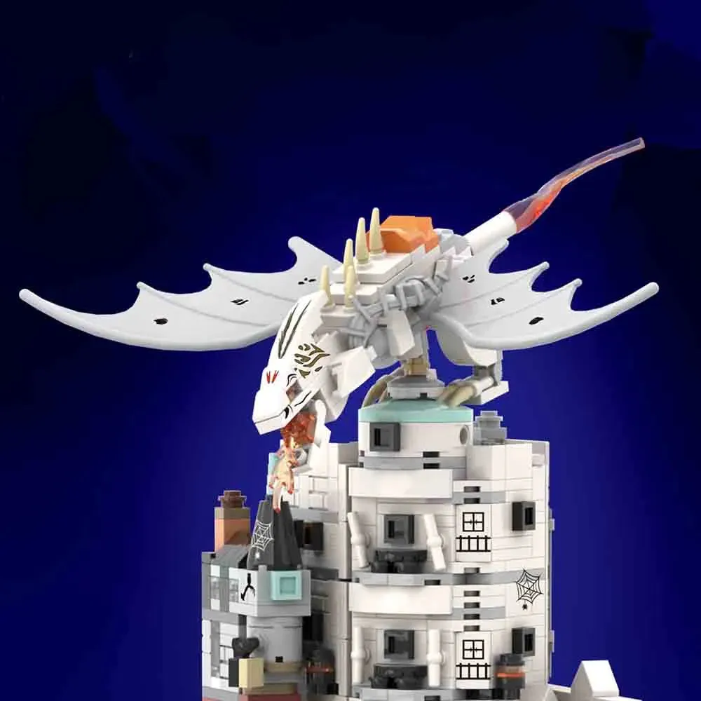 Movie Expert Harry Potter Gringotts Ghost Castle Bricks Toy