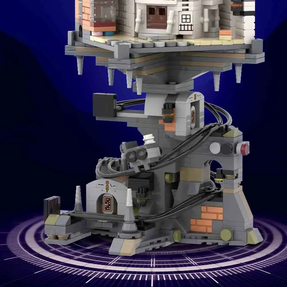 Movie Expert Harry Potter Gringotts Ghost Castle Bricks Toy