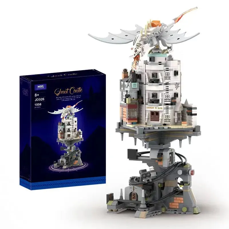 Movie Expert Harry Potter Gringotts Ghost Castle Bricks Toy