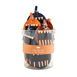 Mud Pie Golf Tee Bag Tag