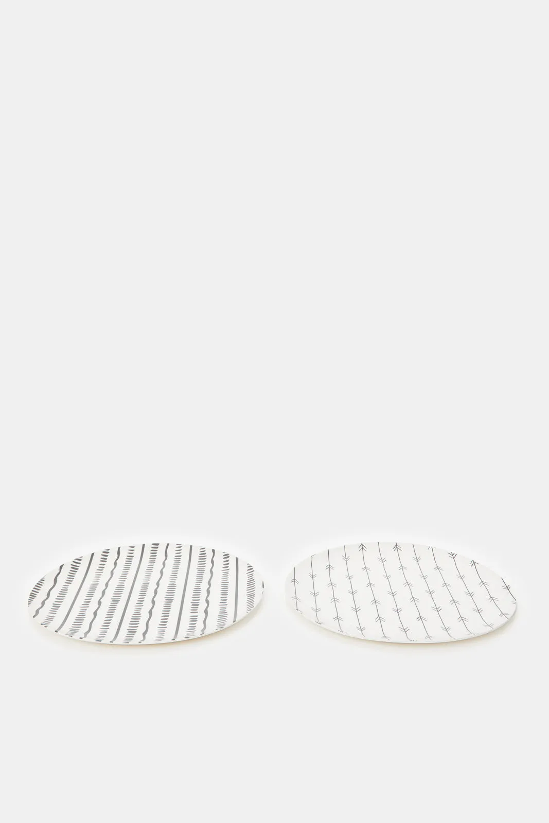 Multicolour Bamboo Dessert Plate Set (4 Piece)