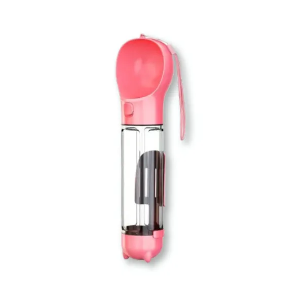 Multifunctional dog water bottle
