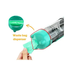 Multifunctional dog water bottle