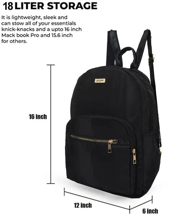 New Design Trending Girls 18 Liter Notebook Backpack For College/School/Travelling/Office (Pack of 1).