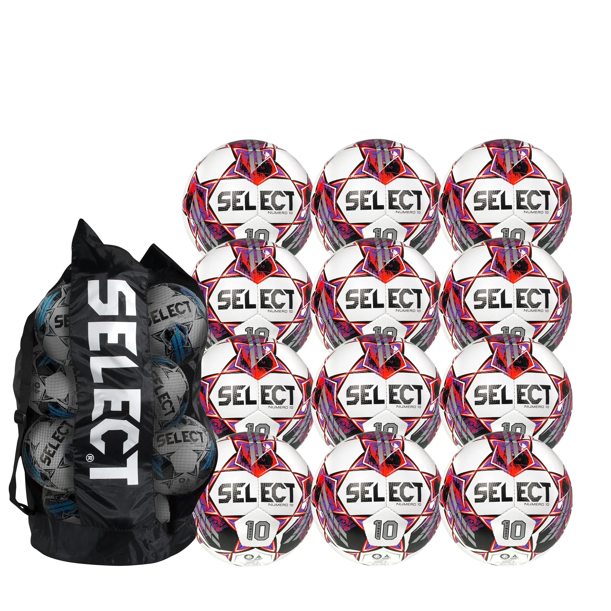 Numero 10 v22 Pack - 12 Balls   Duffle