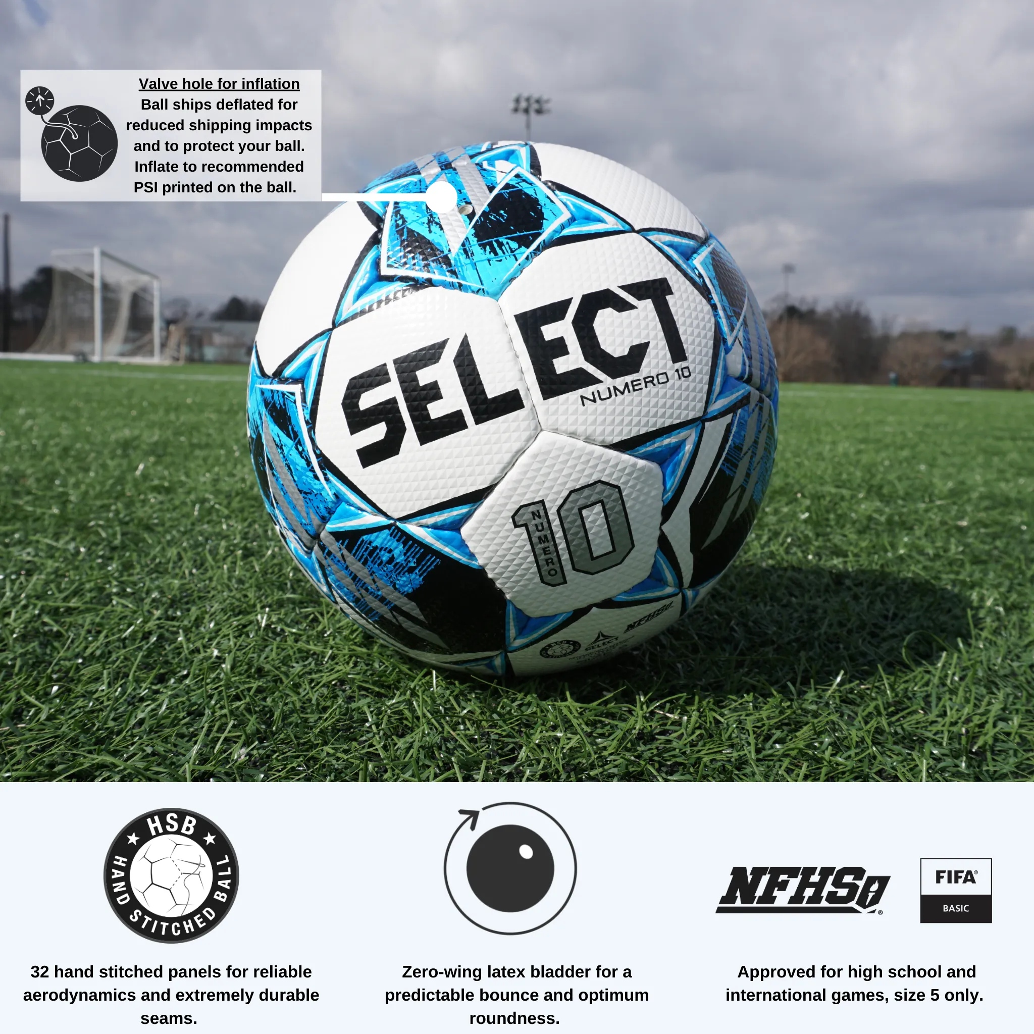 Numero 10 v22 Pack - 12 Balls   Duffle