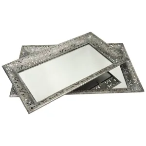 Odessa Ornate Mirrored Tray Medium